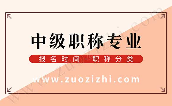 中级工程师评审专业