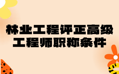 林业工程2024正高级专业技术职称：草原保护与建设专业评高级工程师